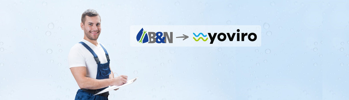 Die B&N Abwassertechnik GmbH gehört jetzt zur yoviro GmbH Die B&N Abwassertechnik GmbH gehört jetzt zur yoviro GmbH
